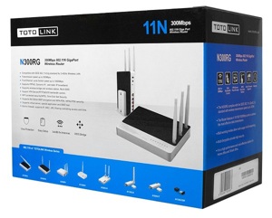 Bộ phát wifi 3 râu 300 Mbps cực mạnh - Totolink N300RG