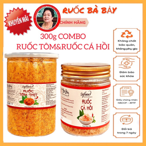 Ruốc cá hồi nhật bản lọ 200g