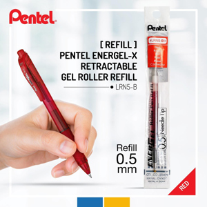 Ruột bút gel Pentel LRN5 0,5mm