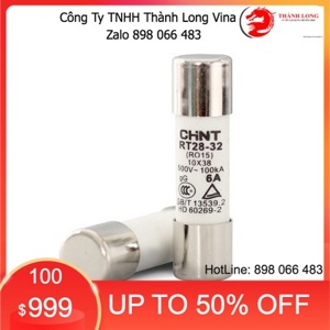 Ruột cầu chì Chint RT28-32 10A