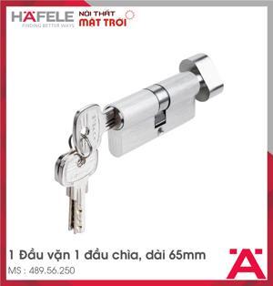 Ruột khóa 1 đầu vặn 1 đầu chìa Hafele 489.56.250