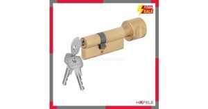 Ruột khóa 60mm 2 đầu chìa Hafele 916.96.662