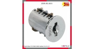 Ruột khóa chìa sắt MK 1 Hafele 210.41.611