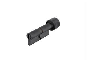 Ruột khóa cho cửa phòng vệ sinh 81mm đen mờ Hafele 916.64.948