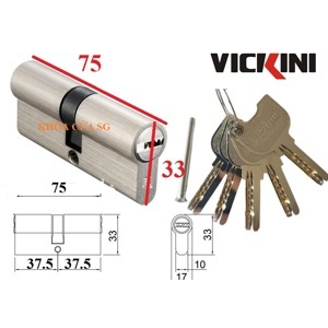 Ruột khóa cửa Vickini 41108.001 BSN