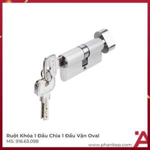 Ruột Khóa Oval Hafele 916.63.098