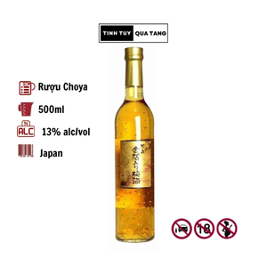 Rượu mơ vẩy vàng Kikkoman 500ml