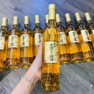 Rượu mơ vẩy vàng Kikkoman 500ml