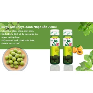 Rượu mơ xanh Choya Kishu 720ml