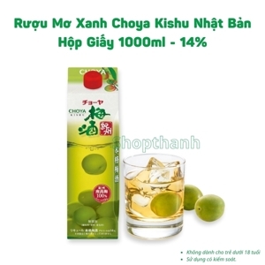 Rượu mơ xanh Choya Kishu 720ml