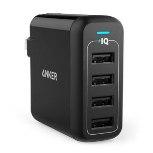 Sạc Anker 4 cổng PowerPort 4 40W A2142