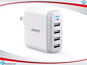 Sạc Anker 4 cổng PowerPort 4 40W A2142