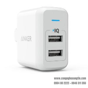 Sạc Anker A2141 - 2 cổng, 24W