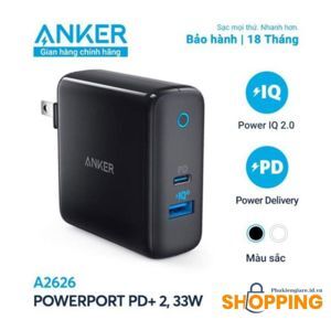 Sạc Anker A2626 - 33w