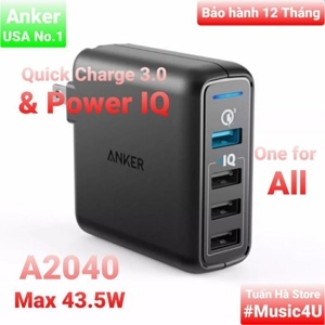 Sạc Anker Poweport Speed 2 A2025 - 2 cổng, 39W