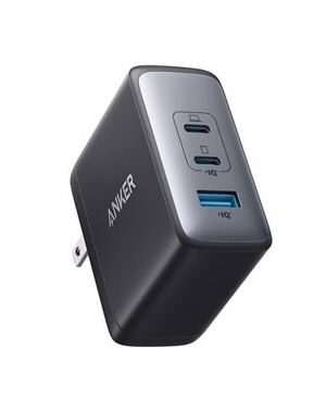 Sạc Anker PowerPort 3 cổng 65W (2PD-1IQ) - A2034