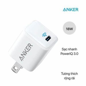 Sạc Anker PowerPort III Nano 18W - A2616