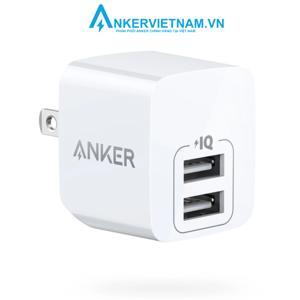 Sạc Anker PowerPort Mini A2620 - 2 cổng, 12W