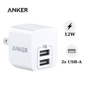 Sạc Anker PowerPort Mini A2620 - 2 cổng, 12W