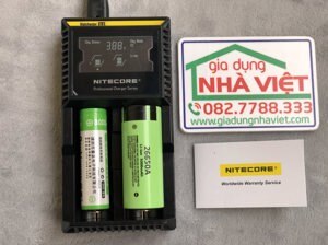 Sạc đa năng LCD NiteCore D2