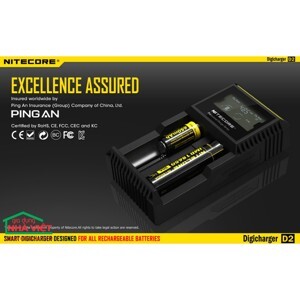 Sạc đa năng LCD NiteCore D2