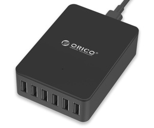 Sạc điện thoại USB 6 cổng 2.4A Orico CSE-6U