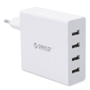 Sạc điện thoại USB Orico DCW-4U - 4 cổng 2.4A