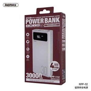 Sạc dự phòng 30000mAh Remax RPP-112