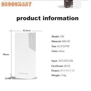 Sạc dự phòng chính hãng ARUN 5600mah - AR56