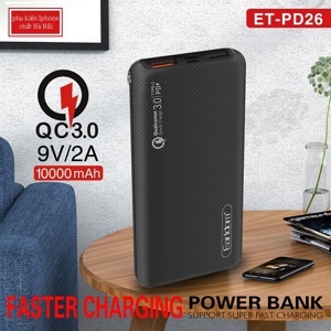 Sạc dự phòng Earldom PD-26 10.000 mAh