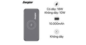 Sạc dự phòng Energizer 10000mAh QE10007PQ