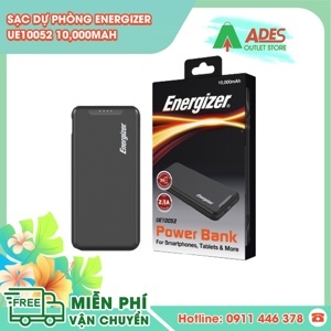 Sạc dự phòng Energizer UE10052 - 10000mAh