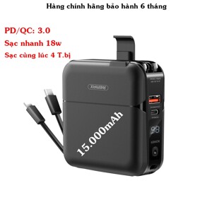 Sạc dự phòng Remax RPP-20 15000mAh