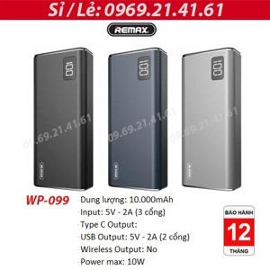 Sạc dự phòng WK WP-099 10000mAh