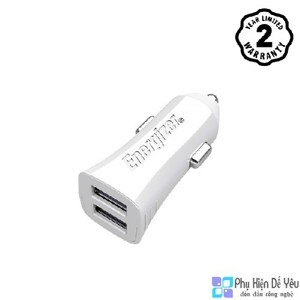 Sạc Energizer UL 3.4A 2 USB DCA2CUWH3