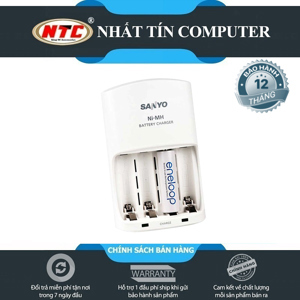 Sạc nhanh Sanyo MQN06 pin AA, AAA