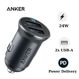 Sạc ô tô Anker PowerDrive 2 Alloy 24W A2727