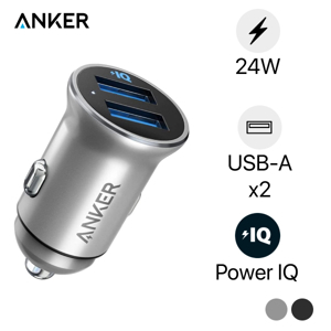 Sạc ô tô Anker PowerDrive 2 Alloy 24W A2727