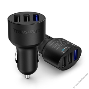 Sạc ô tô Tronsmart QC 3.0 C3PTA - 3 cổng, 42W