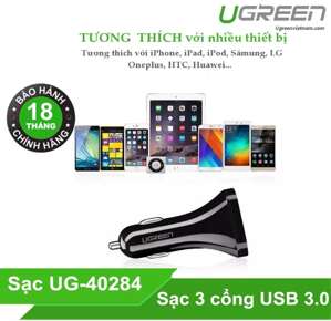 Sạc ô tô Ugreen 40284