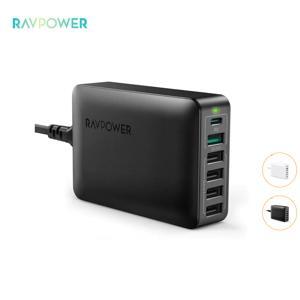 Sạc RAVPower RP-PC029 - 6 cổng USB, 60W