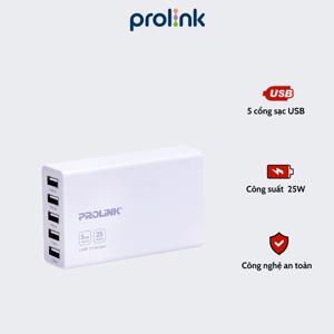 Sạc USB 5 cổng Prolink PCU5051