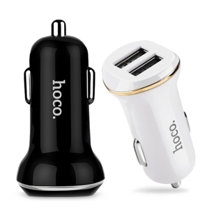 Sạc xe hơi Hoco Z1 - 2 cổng 2.1A
