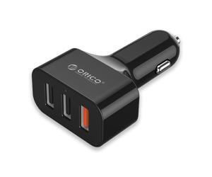 Sạc xe hơi USB 3 cổng 2.4A ORICO UCH-Q3