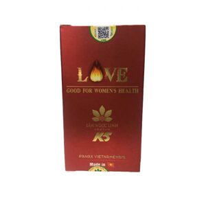 Sâm Ngọc Linh Love for Women Chai 30 viên