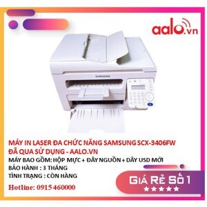 Máy in laser đen trắng đa năng (All-in-one) Samsung SCX3406FW (SCX-3406FW) - A4