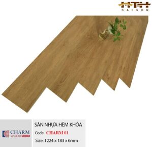 Sàn gỗ Charm Wood SPC 01 (6mm)