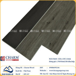 Sàn Gỗ Charm Wood SPC 07 (6mm)