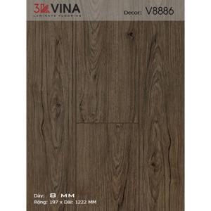 Sàn gỗ công nghiệp 3K Vina V8886