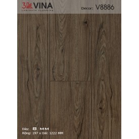 Sàn gỗ công nghiệp 3K Vina V8886